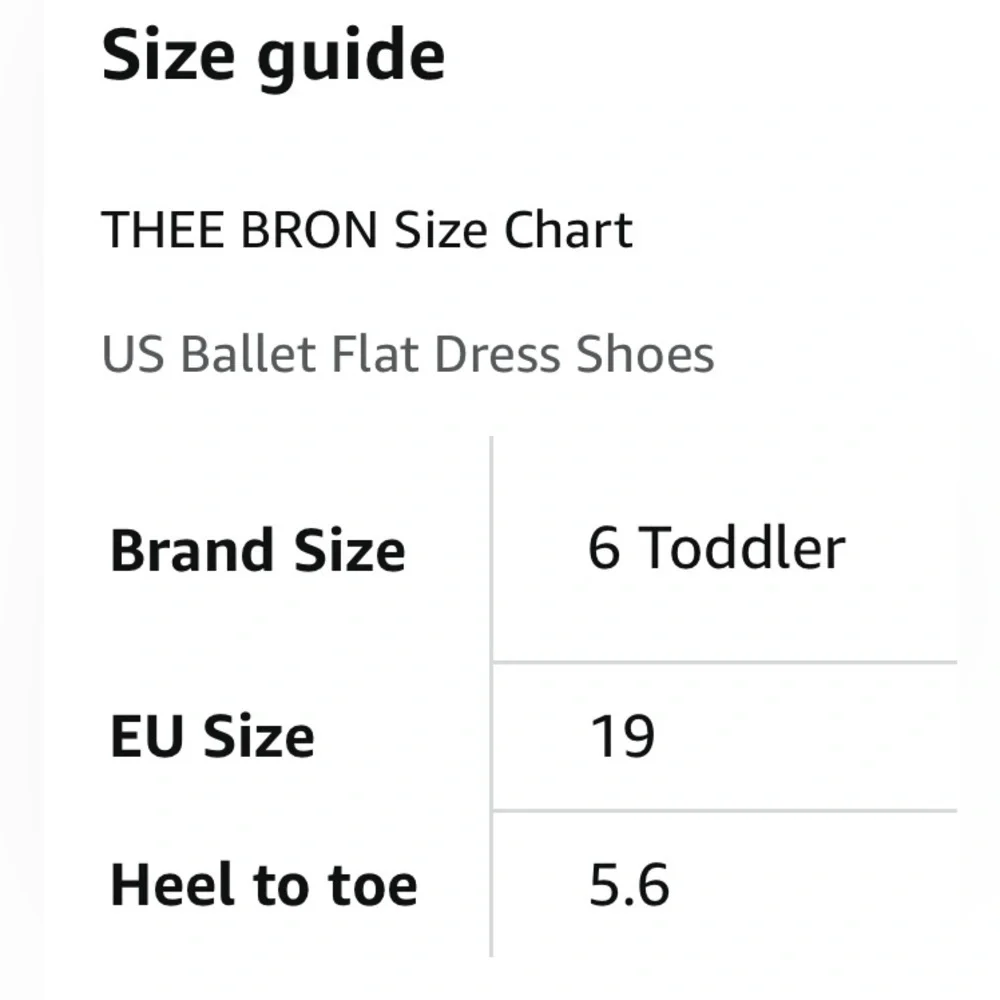 THEE BRON Girl's Toddler/Little Kid Ballet Mary Jane Flat Dress Shoes - Size 6